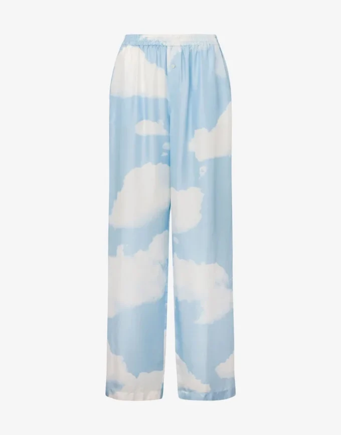 Pantalon en twill de soie Nuage d’archives Pantalon en twill de soie Nuage d’archives