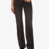 Pantalon évasé en denim de coton Pantalon évasé en denim de coton