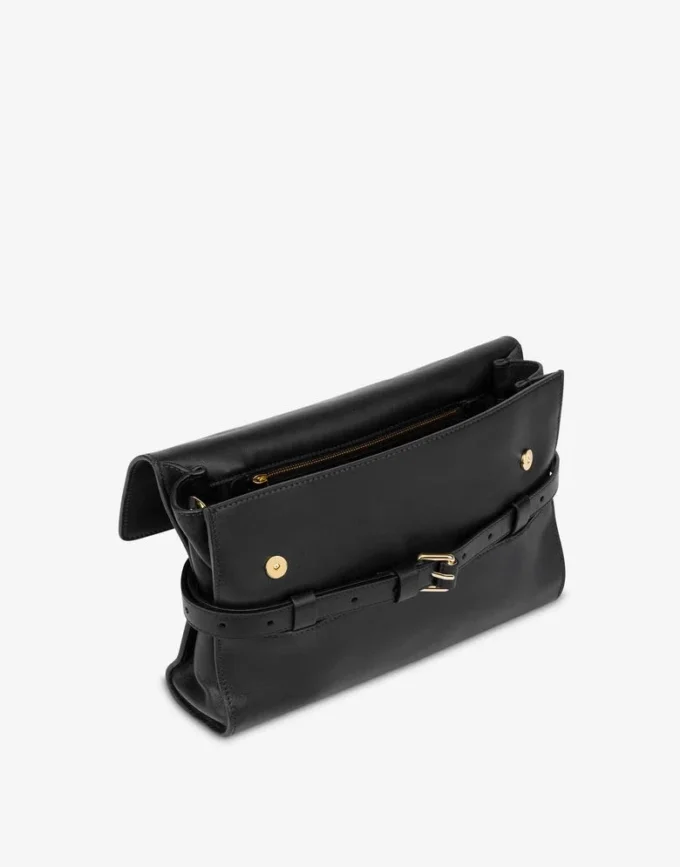 Pochette Moschino Tie Me Nappa Pochette Moschino Tie Me Nappa