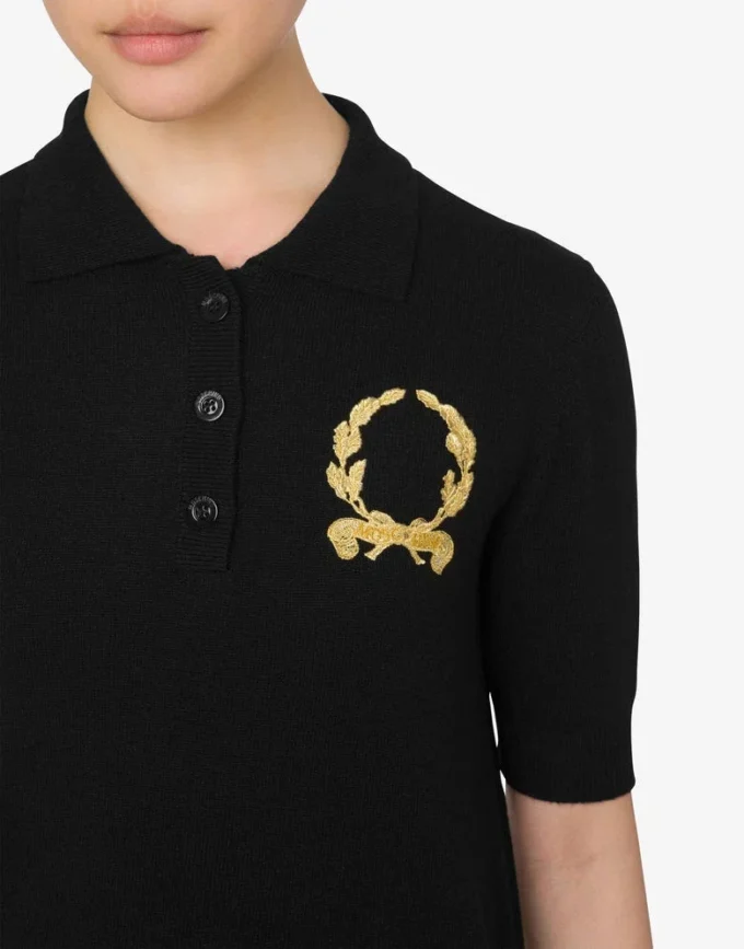 Polo en maille Logo Laurel Crown Polo en maille Logo Laurel Crown