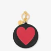 Porte-clés en cuir de veau Big Heart