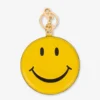 Porte-clés en cuir nappa Smiley®