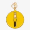 Porte-clés en cuir nappa Smiley®