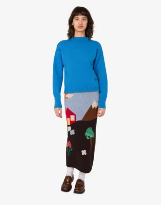 Jupe en laine Shetland Archive