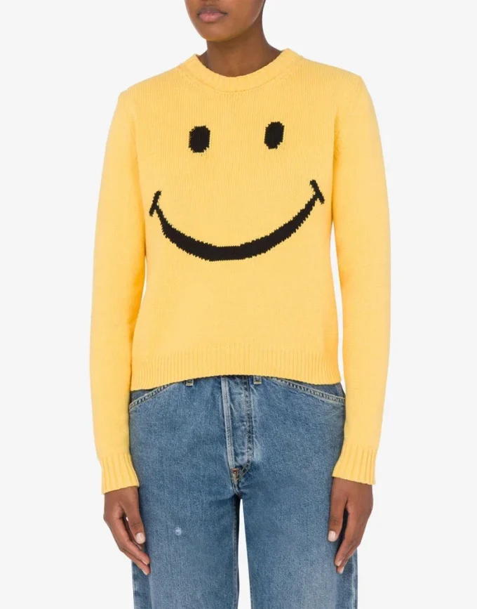 Pull en coton mélangé Smiley® Pull en coton mélangé Smiley®
