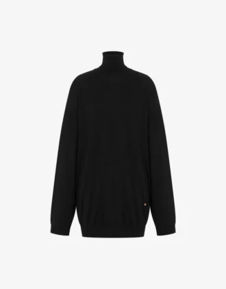 Pull en laine avec découpe Golden M