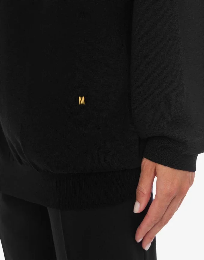 Pull en laine avec découpe Golden M Pull en laine avec découpe Golden M