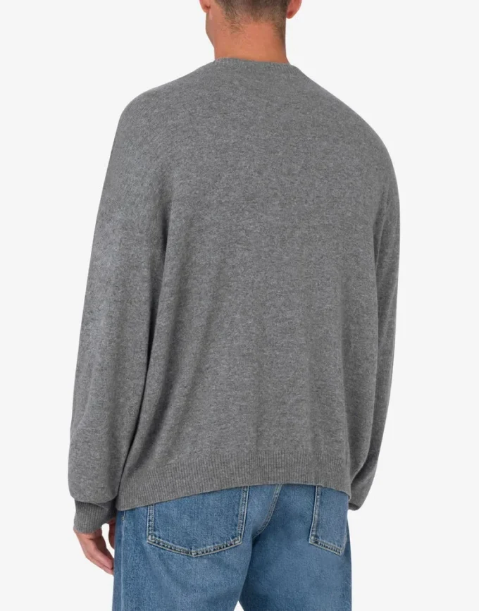 Pull en laine et cachemire Broderie couronne de laurier Pull en laine et cachemire Broderie couronne de laurier