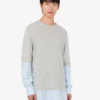 Pull en laine et cachemire mélangés Pull en laine et cachemire mélangés