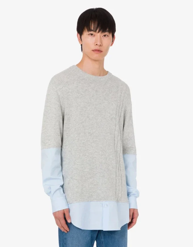 Pull en laine et cachemire mélangés Pull en laine et cachemire mélangés