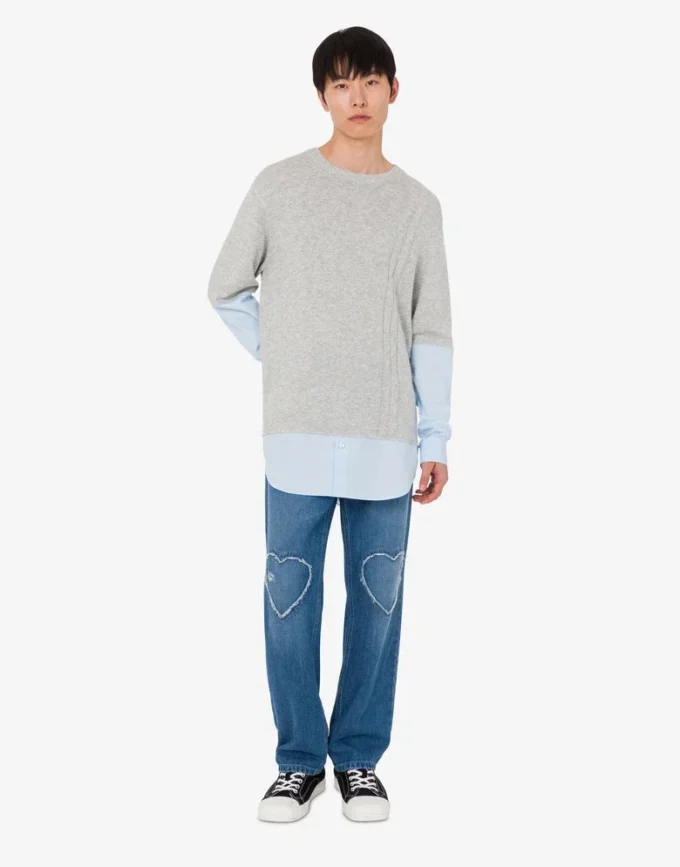 Pull en laine et cachemire mélangés Pull en laine et cachemire mélangés