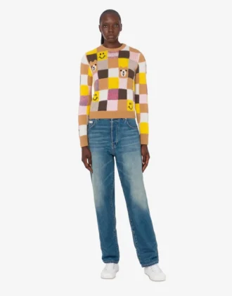 Pull en laine et cachemire mélangés