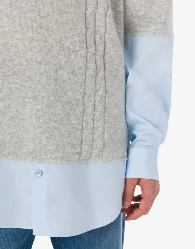 Pull en laine et cachemire mélangés Pull en laine et cachemire mélangés