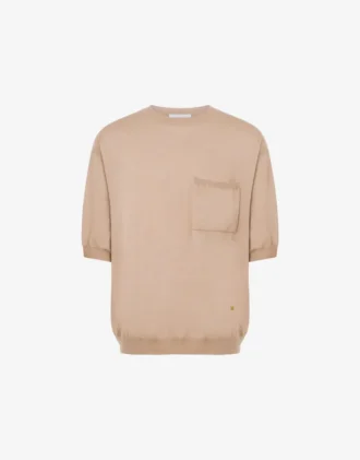 Pull en laine et soie Golden M