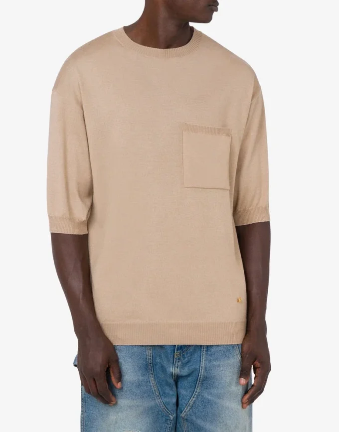 Pull en laine et soie Golden M Pull en laine et soie Golden M
