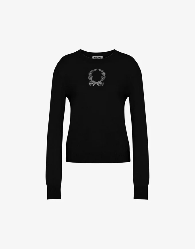Pull en laine mélangée Laurel Crown Pull en laine mélangée Laurel Crown