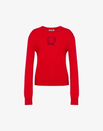 Pull en laine mélangée Laurel Crown