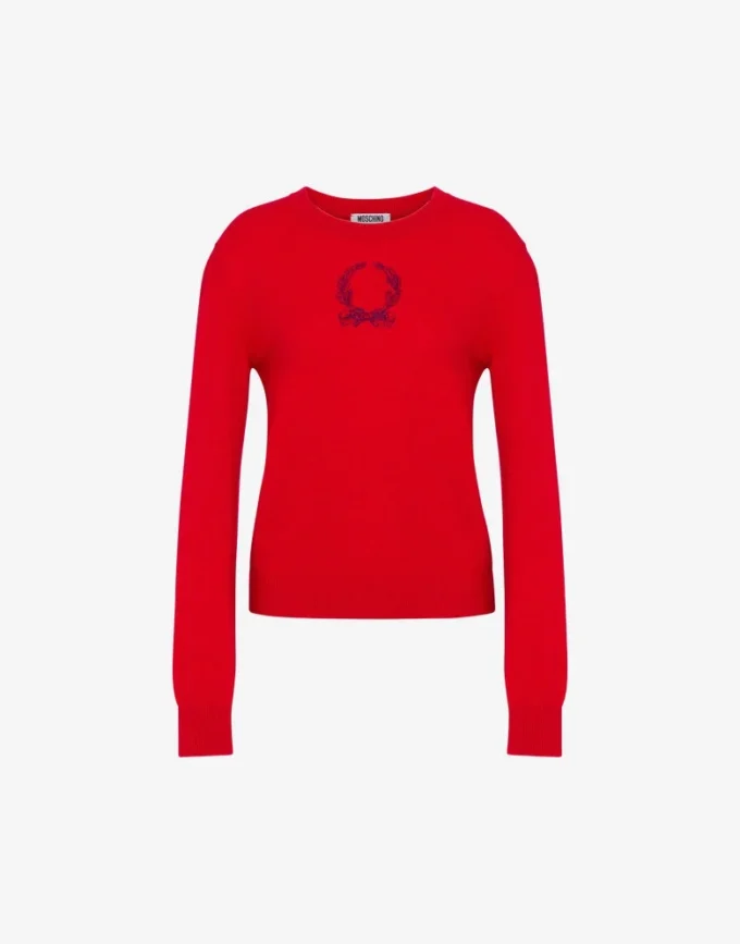 Pull en laine mélangée Laurel Crown Pull en laine mélangée Laurel Crown