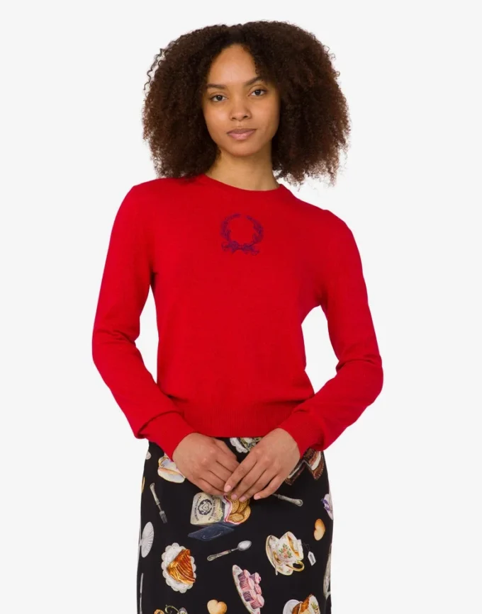 Pull en laine mélangée Laurel Crown Pull en laine mélangée Laurel Crown