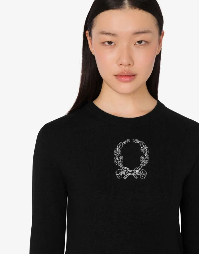 Pull en laine mélangée Laurel Crown Pull en laine mélangée Laurel Crown