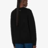 Pull en laine mérinos brodé