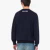 Pull en laine mérinos extra-fine avec intarsia