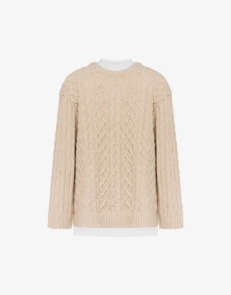 Pull en laine Shetland