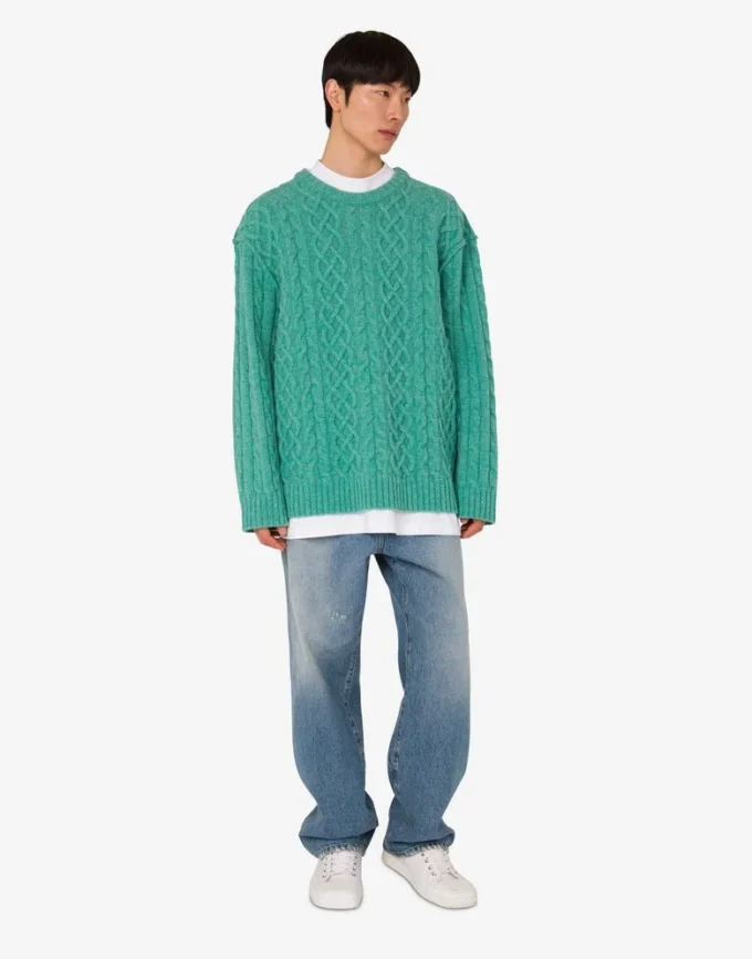 Pull en laine Shetland Pull en laine Shetland