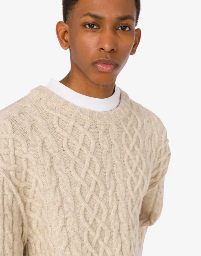 Pull en laine Shetland Pull en laine Shetland