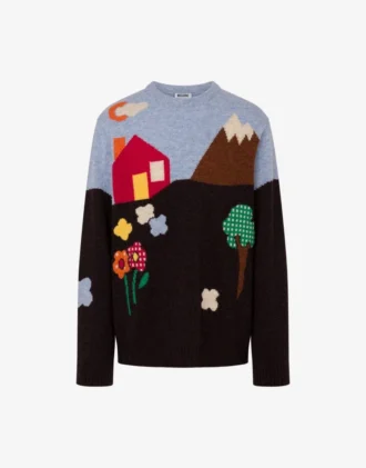 Pull en laine Shetland Archive