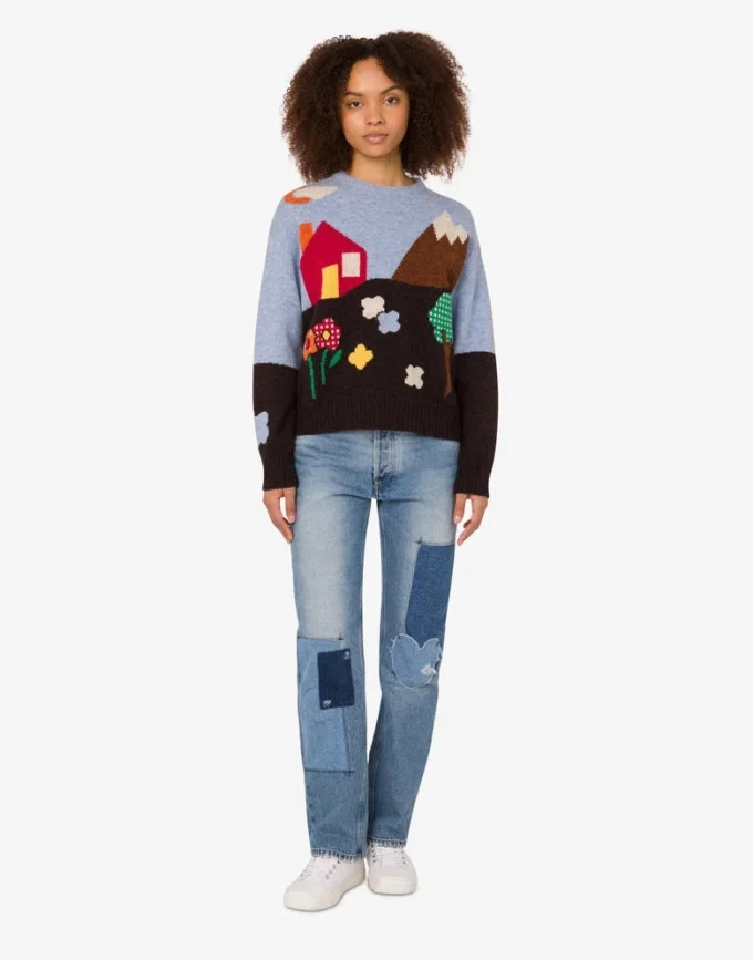 Pull en laine Shetland Archive Pull en laine Shetland Archive