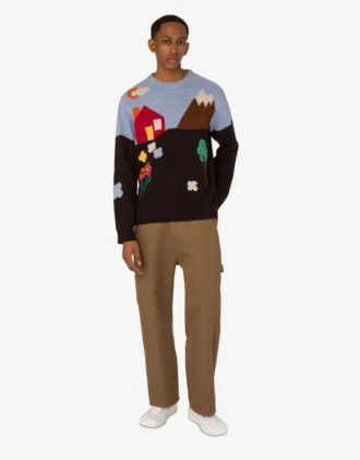 Pull en laine Shetland Archive