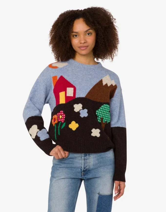Pull en laine Shetland Archive Pull en laine Shetland Archive