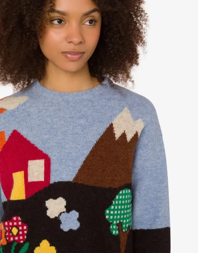Pull en laine Shetland Archive Pull en laine Shetland Archive