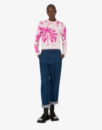 Pull en laine stretch