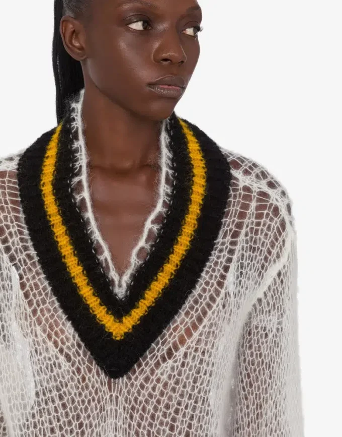 Pull en mélange d’alpaga Pull en mélange d’alpaga