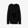 Pull oversize en laine sculptée