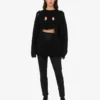 Pull oversize en laine sculptée