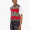 Pull sans manches en laine mélangée Smiley®