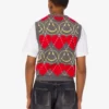 Pull sans manches en laine mélangée Smiley®
