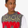 Pull sans manches en laine mélangée Smiley®