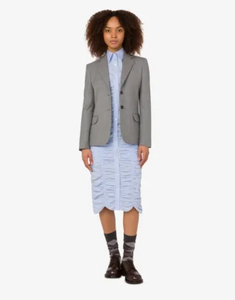 Veste en toile de laine Laurel Crown