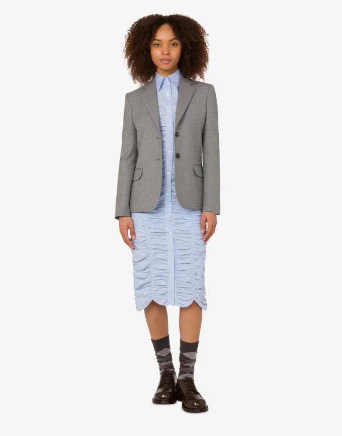 Veste en toile de laine Laurel Crown