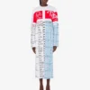 Robe en coton épais imprimé