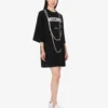 Robe en coton épais imprimé