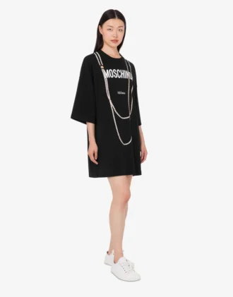 Robe en coton épais imprimé