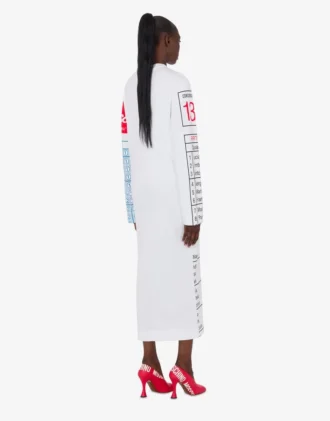 Robe en coton épais imprimé