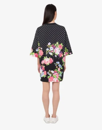 Robe en coton épais imprimé
