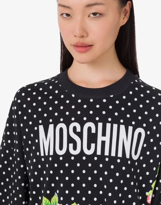 Robe en coton épais imprimé