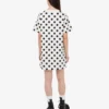 Robe en coton épais imprimée ours en peluche Moschino
